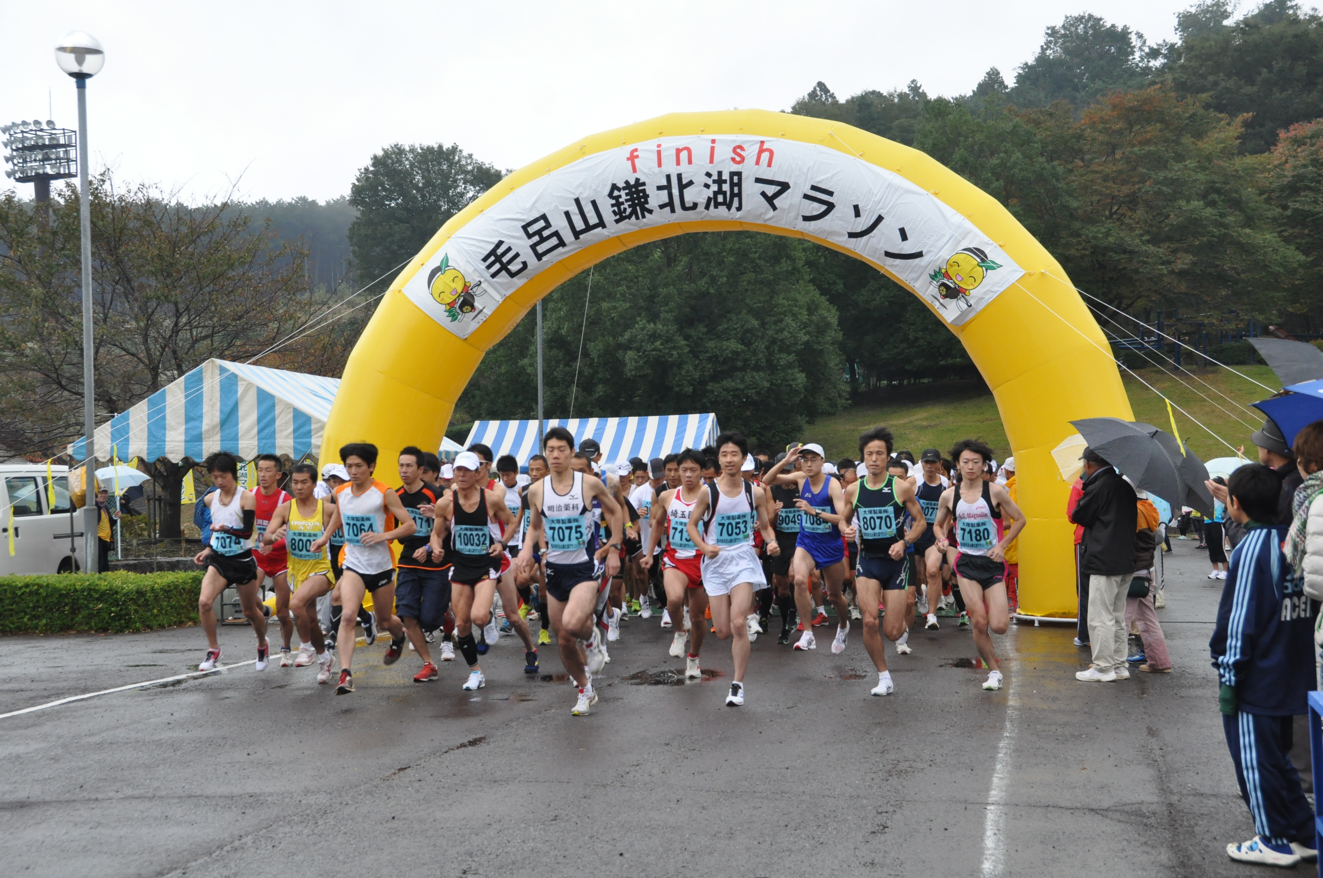 第３６回毛呂山鎌北湖マラソン